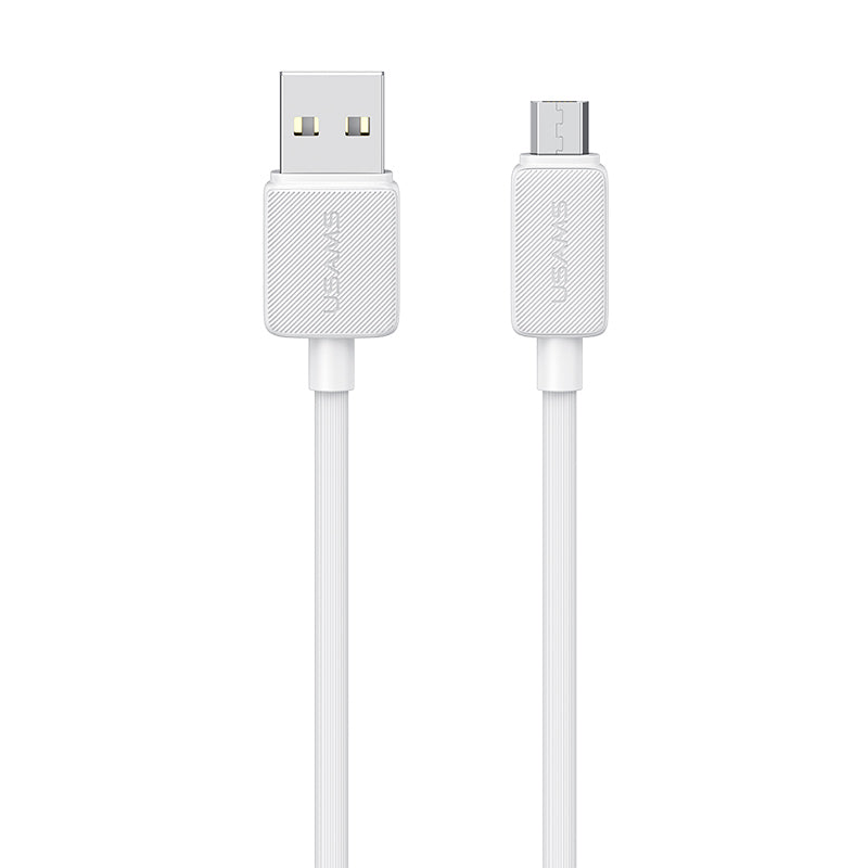 USAMS US-SJ690 1m Micro USB 2A Fast Charging Cable Copper Wire 480Mbps Data Transmission Cord USAMS US-SJ690 1m Micro USB 2A Fast Charging Cable Copper Wire 480Mbps Data Transmission Cord